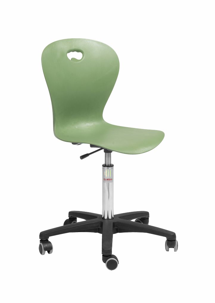 Schülerstuhl Mind mit Rollen, 3 Farben